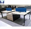 Hot office desk office table 4 persons partition office workstation