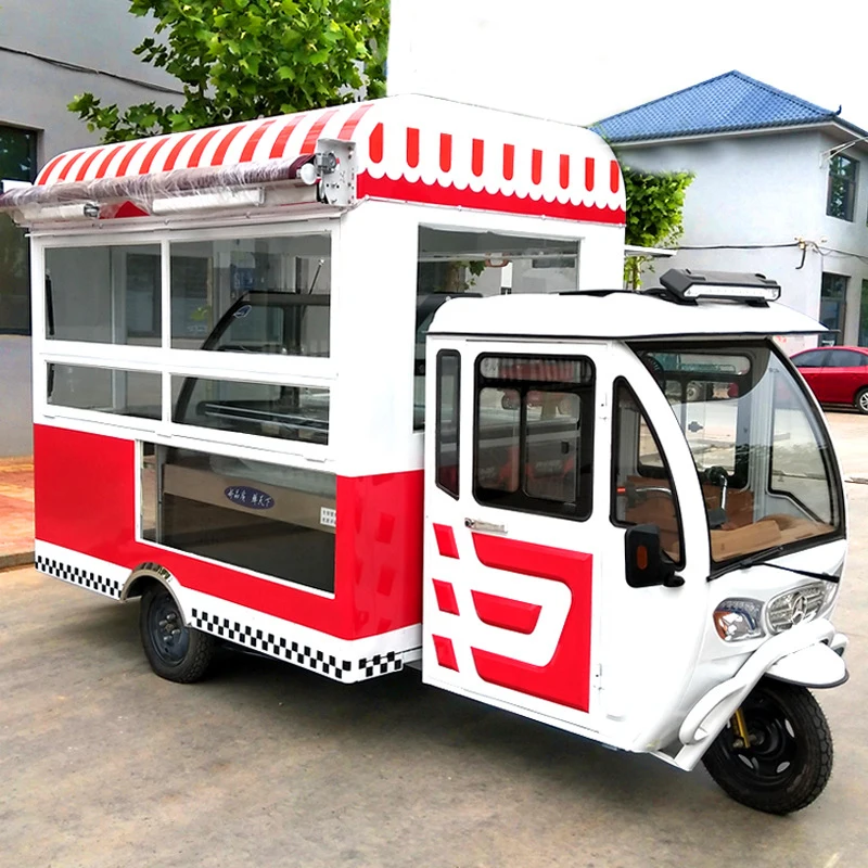 New Arrival Customized Mobile Coffee Vending Car Electric Food Trucks