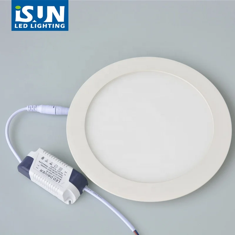 
Warm white lighting diameter 190mm round 15 watts led panel light 