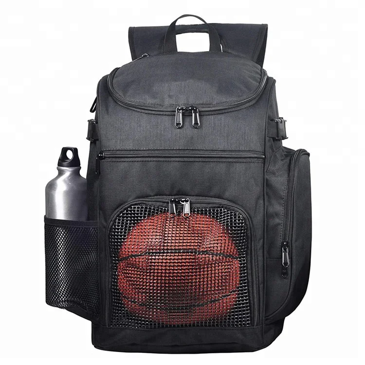 Basketball Backpack Large Sports Bag With Laptop Compartment Fashion ...