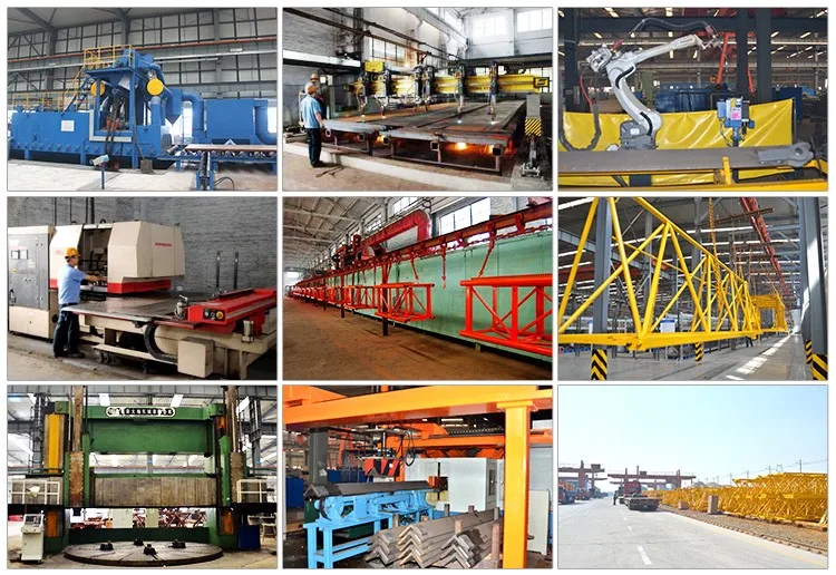 Alibaba Second Hand High Safety Coefficient Slef Climbing Construction Used Tower Crane