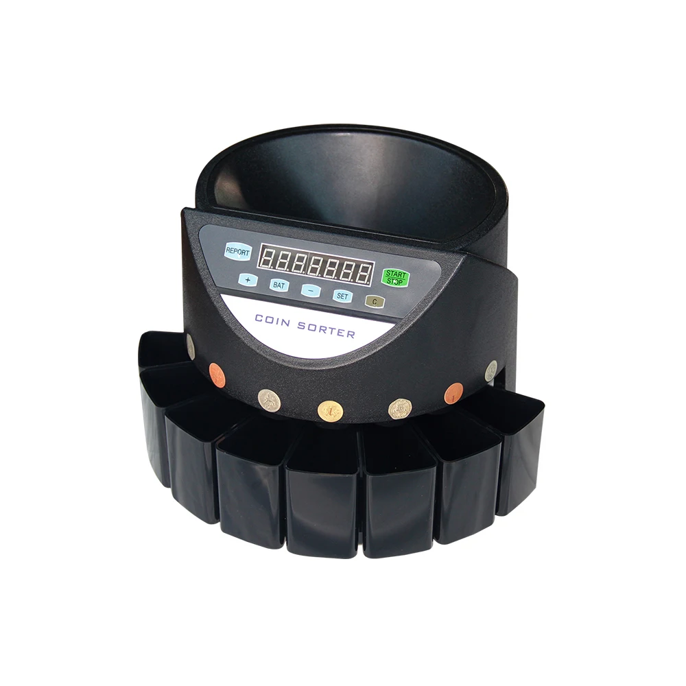 
High quality Plastic Euro auto Coin Sorter/Counter CS550 money counter 