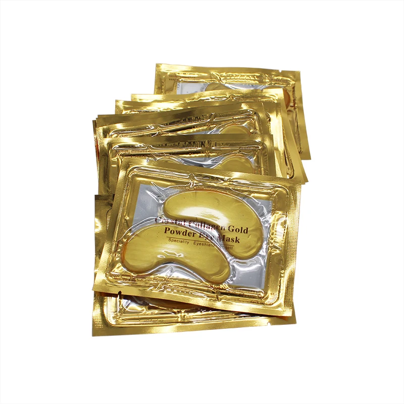 

Korean 24K Gold Collagen Crystal France Compressed Korea Face Sheet Eye Mask Gel, Golden