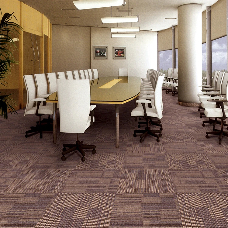Merika indoor Fire resistant hotel carpet tile with colorful design