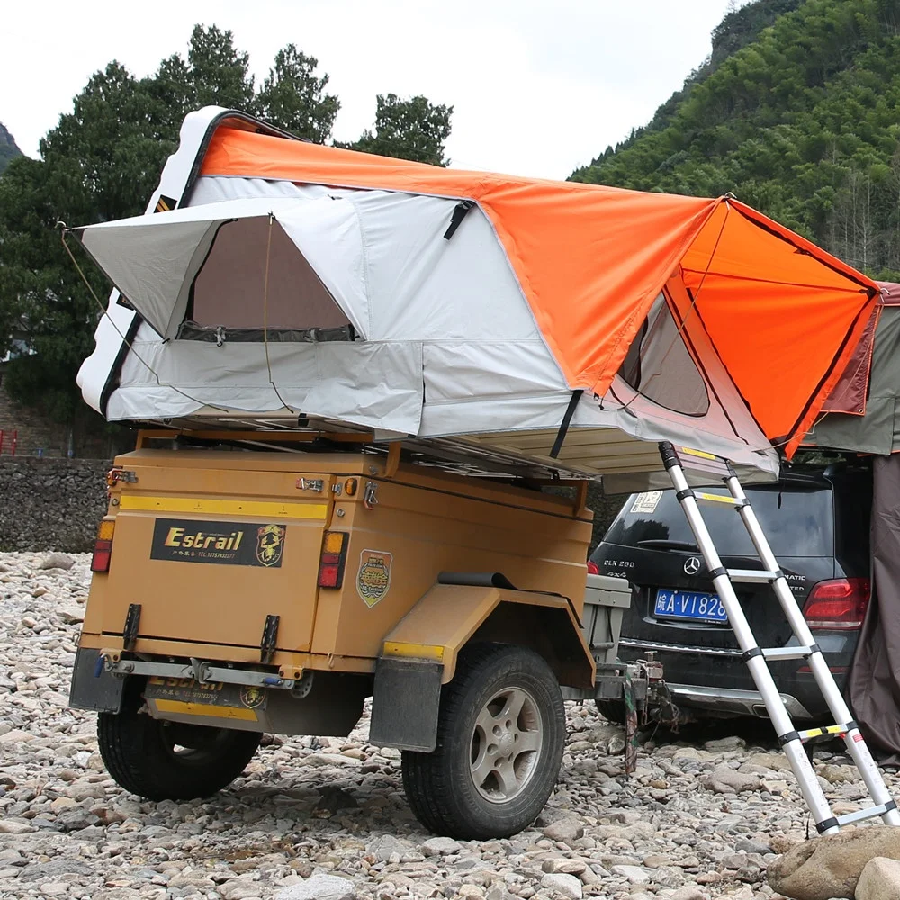 

2019 New Arrival 2-3 person Camping Car Hard shell Roof Top Tent For Sale ireland