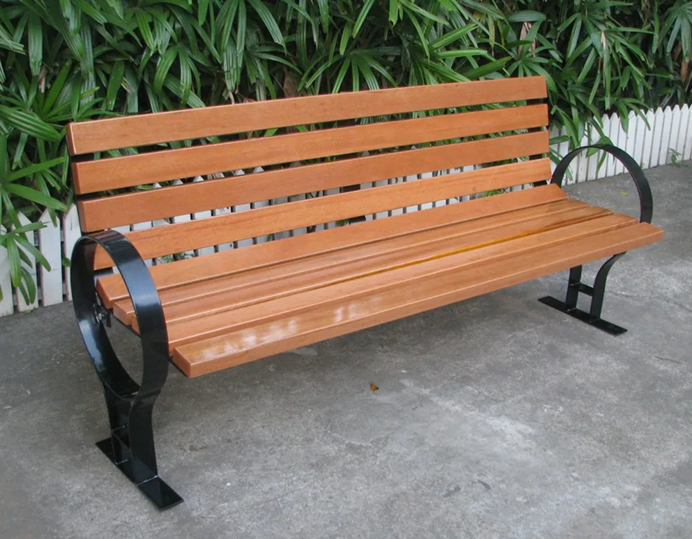 Teca Banco De Parque Asientos Madera Bancos Al Aire Libre - Buy Product