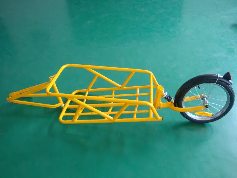 one wheeled bike trailer