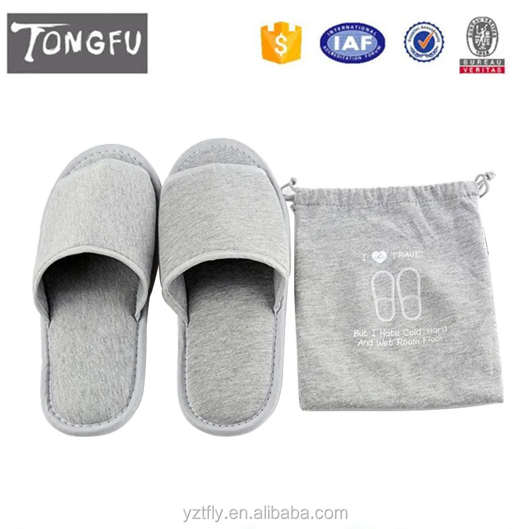 folding slippers in pouch