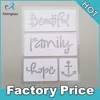 self adhesive drawing stencil words sets plastic stencil stickers