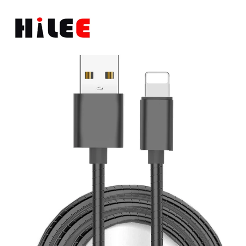 

Creative Metal Spring Fast Charging usb charger Sync Data Cable For IPhone x 8 7, Mulitcolor