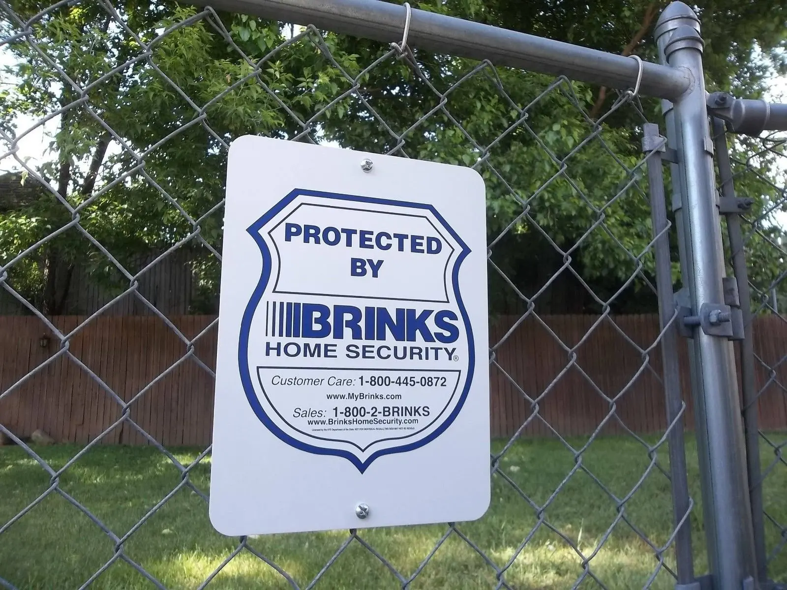 SummitLink 2 x Generic Yard Sign for Home Security System Safety