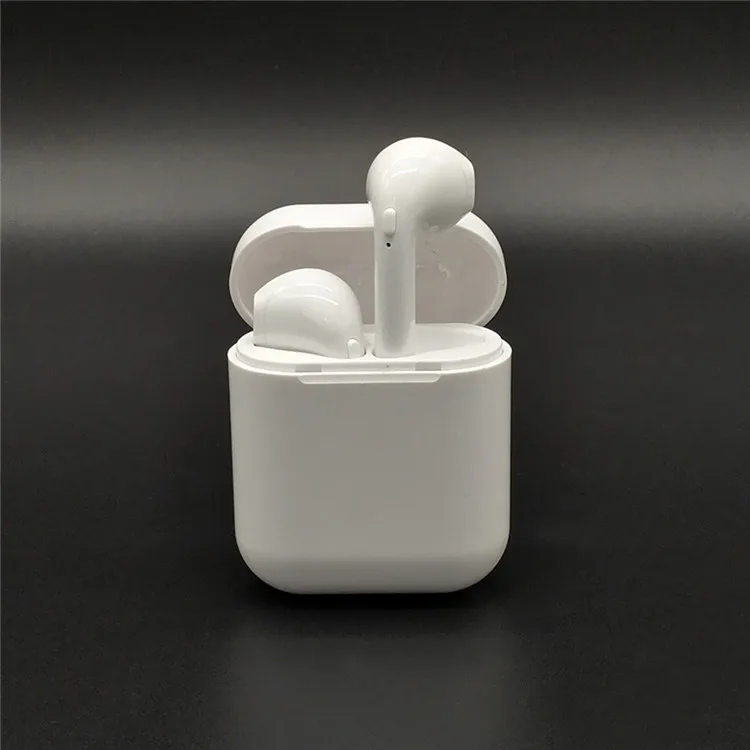 

CE ROHS Approved Mini i9X TWS Double Earphones Bluetooth V4.2 True Stereo Wireless Earbuds with Mic, White