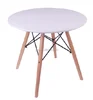 high quality supplier high evaluation MDF modern white oval dining table