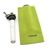 

miniwell collapsible water bottle with filter