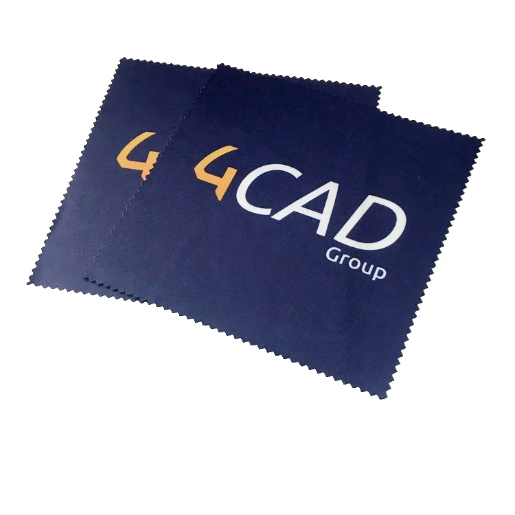 
customer logo printing microfiber eyeglasses cleaning cloth 