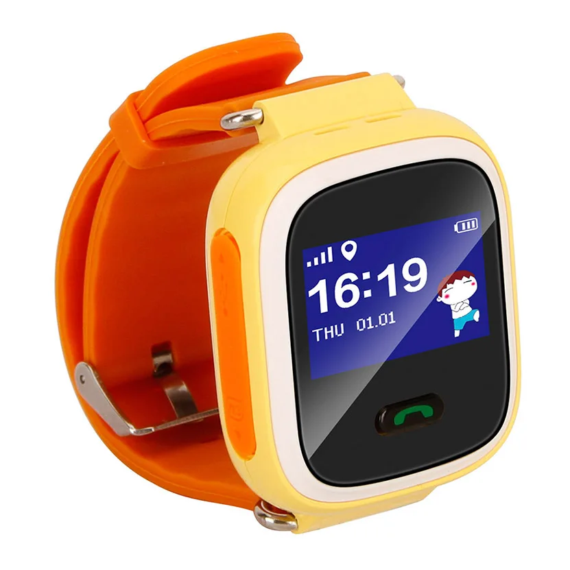 

Kids Smart Watch Q523 1.0 Color Screen with GPS Tracker SOS Monitor Positioning