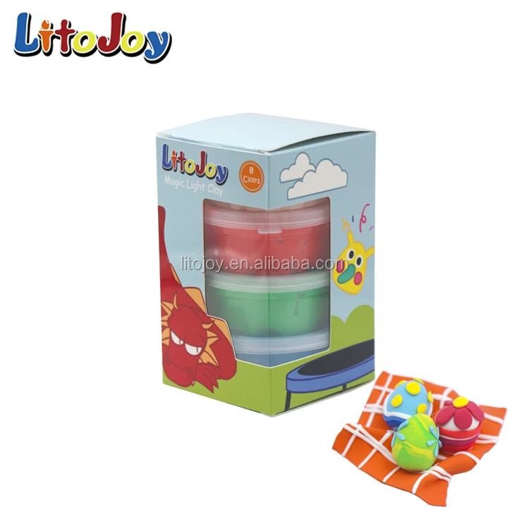 For Baby Kids Developmental Toys Plasticine Ultra-Light Clay Handprints Clays