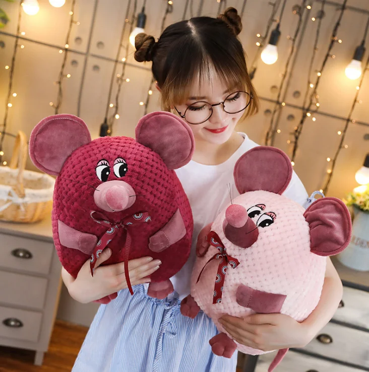 

dropshipping kawaii Mouse Mascot Plush Toy old chinese new year Stuffed Animal Plush Mouse Toys for Kids Baby girl, Picture