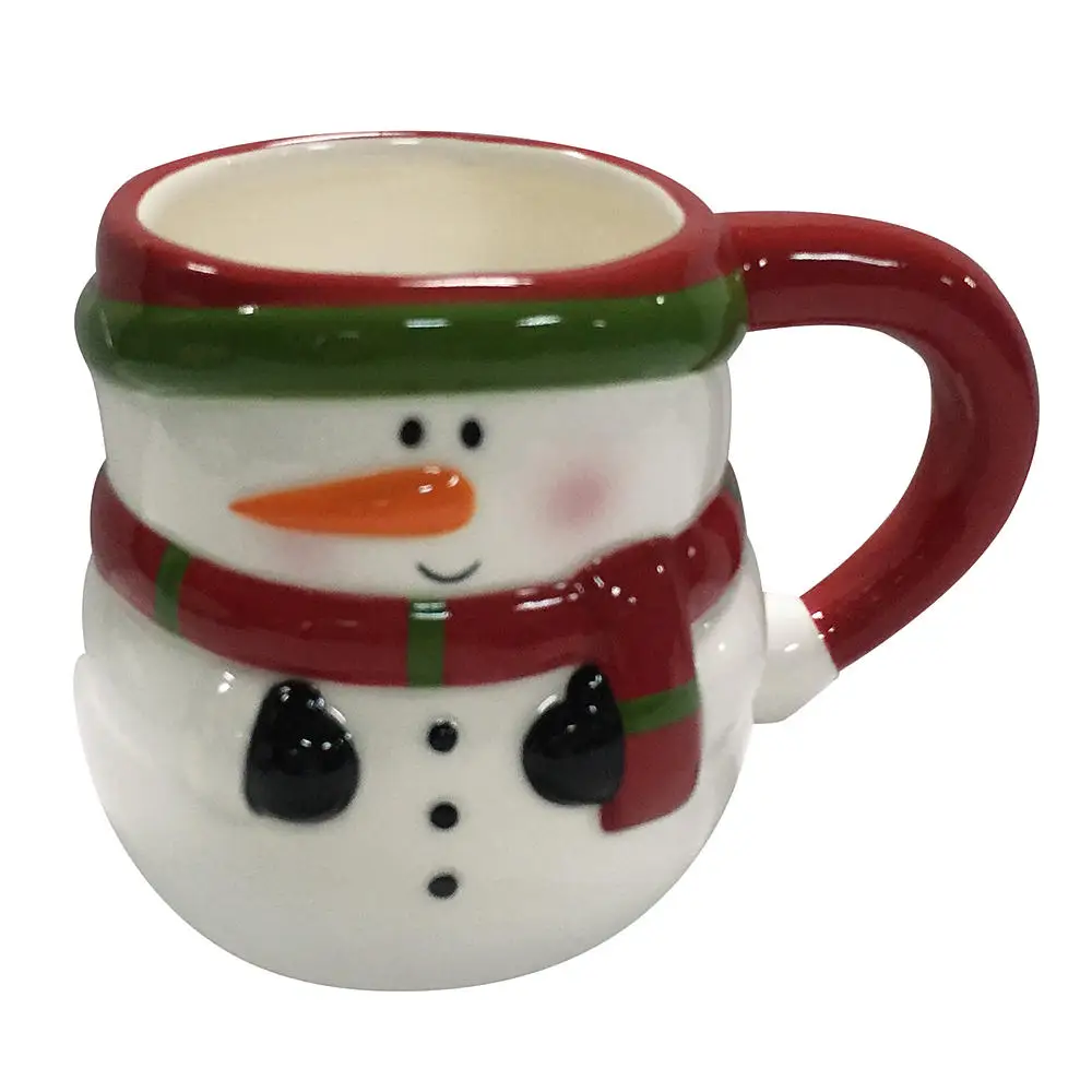 Christmas Ceramic Snowman Figure Mug Wholesale - Buy Christmas Coffee ...