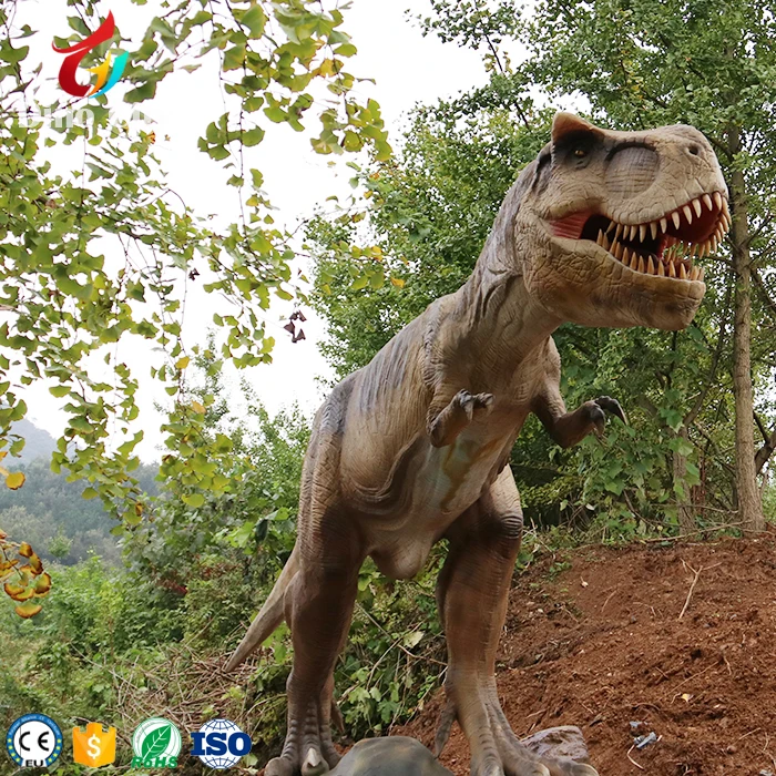 gigante tamanho vida robô t rex dinossauro estátua modelo para venda