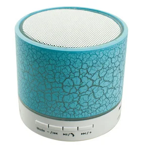 Portable Bluetooth Speaker with LED Light and TF Card Slot