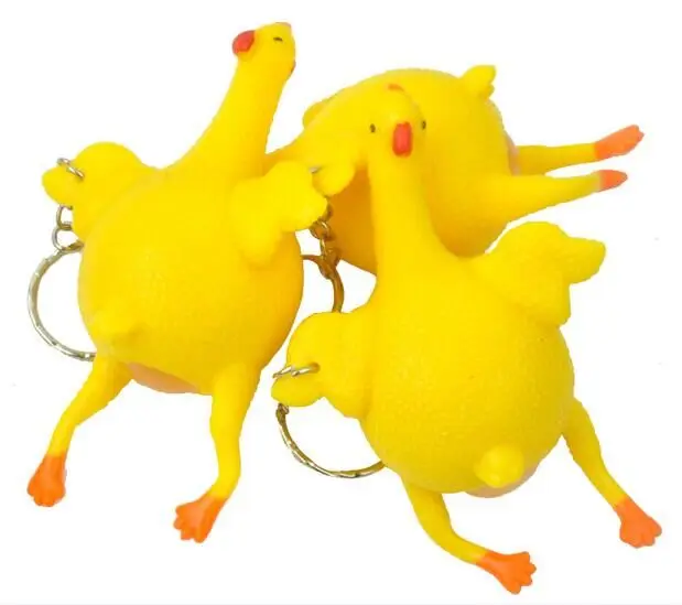 Spoof tricky funny gadgets toys vent chicken whole egg laying hens crowded 3 years old Latex