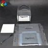 Clear plastic birthday cake packaging box with custom logo