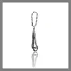 New best selling product key chain/ring letter craft wholesale alibaba custom fashion felt nail clipper keychain made in China