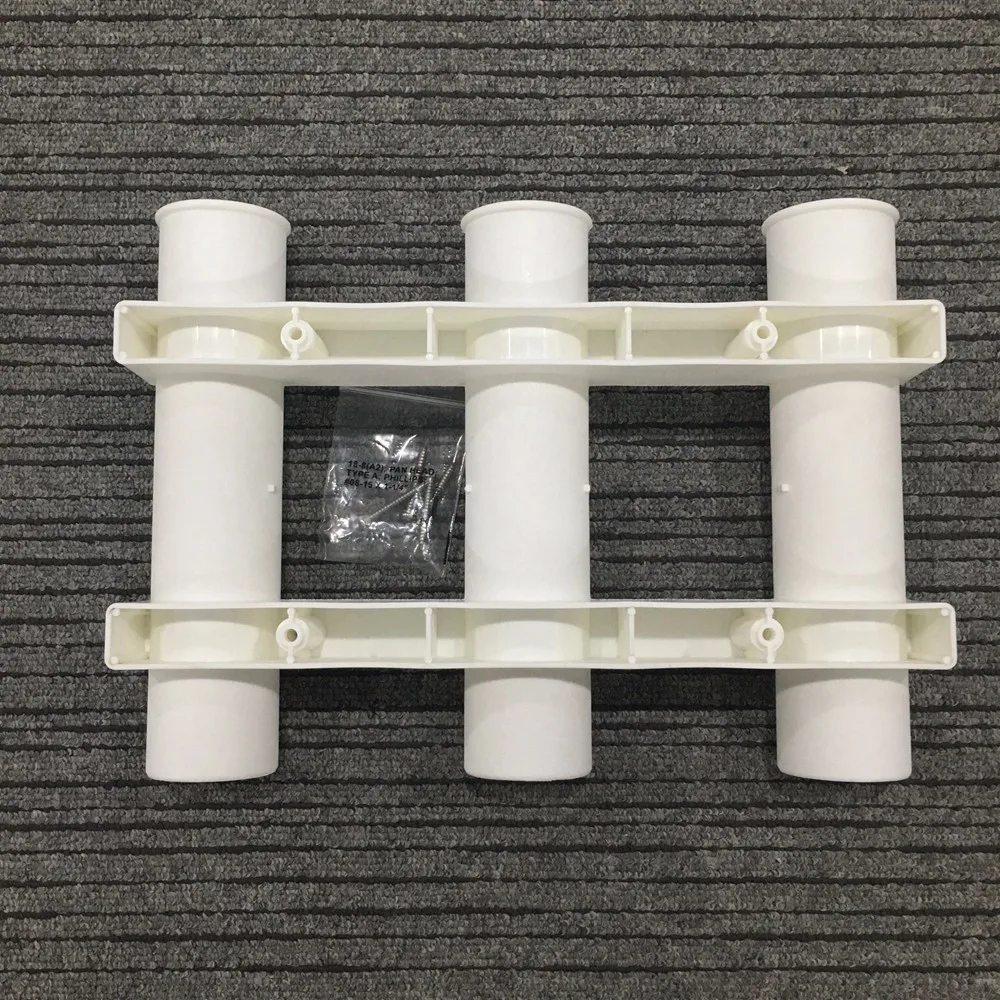 Black 3 Pole Side Mount Cheap Pvc Plastic Rod Holder Fishing Buy Plastic Rod Holder Fishing