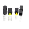 2 pin position automotive FCI waterproof connector car plugs extend connectors