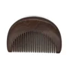 2019 Magic Beard Comb Black Sandalwood Personalized Logo Mustache Beard Wood Comb Hair