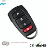 Universal ABCD Key Remote Control 433.92MHZ Remote Cloning 4 Channel Auto Car Garage Door Duplicator Rolling Code For Car newest