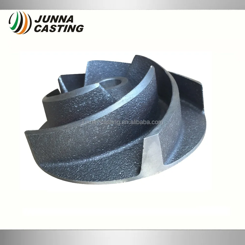 
gray iron casting grey iron casting pump impeller 