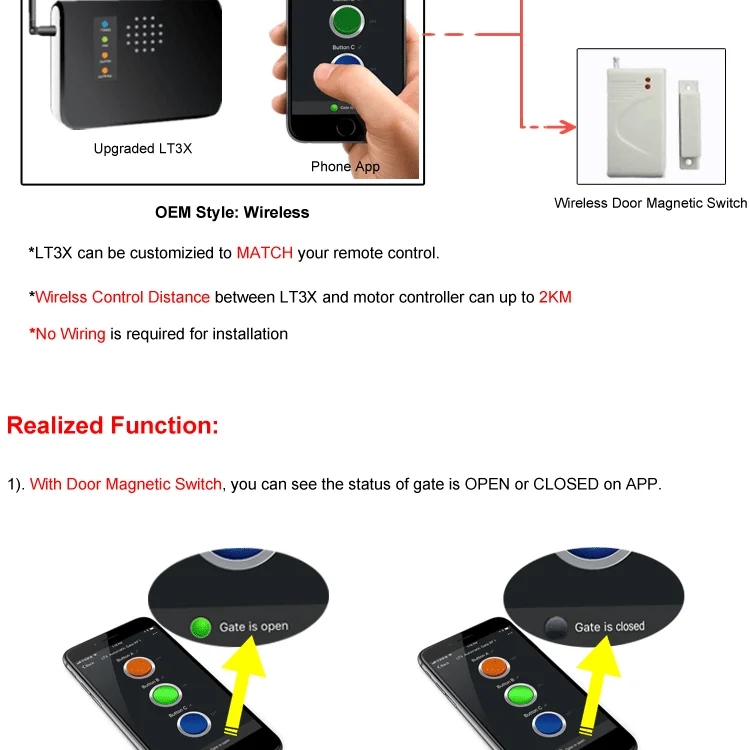 Garage Door Controller WiFi Switch (2)