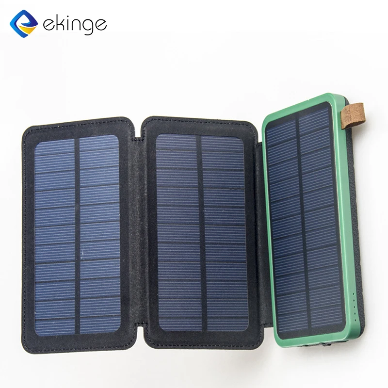 

Ekinge water proof solar charger instructions 10000Mah power bank,foldable solar charging powerbank