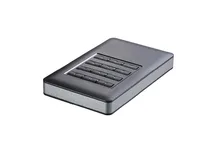 Safety AES-256 military grade hardware encrypted SATA II 5Gbps to USB3.0 free tool HDD/SSD enclosure/case for PC desktop/laptop