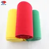 100% colorful nylon hook and loop Black soft fabric loop