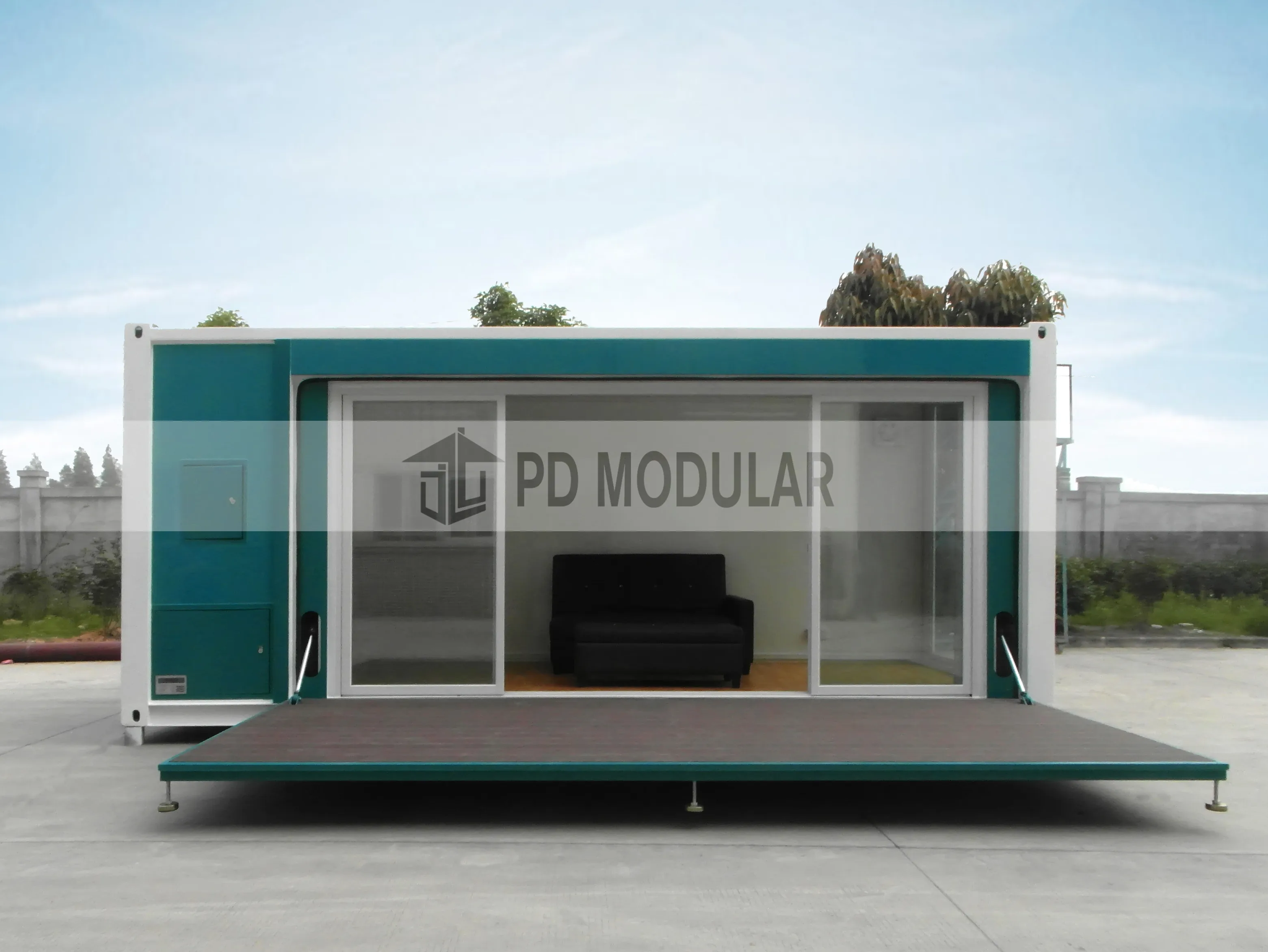 expandable living container house