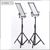 2pcs set Came-TV 1092D Daylight Studio Dimmable LED Flat Panel Light for Photography video Film Shooting