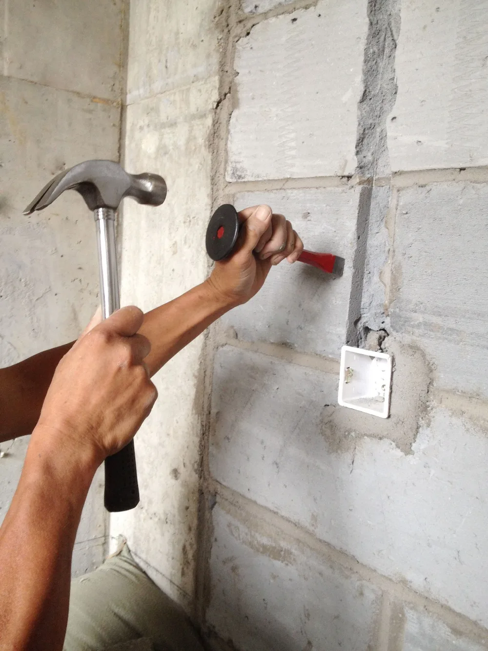 Hand Tools Flat Chisel Cold Chisel With Plastic Handle