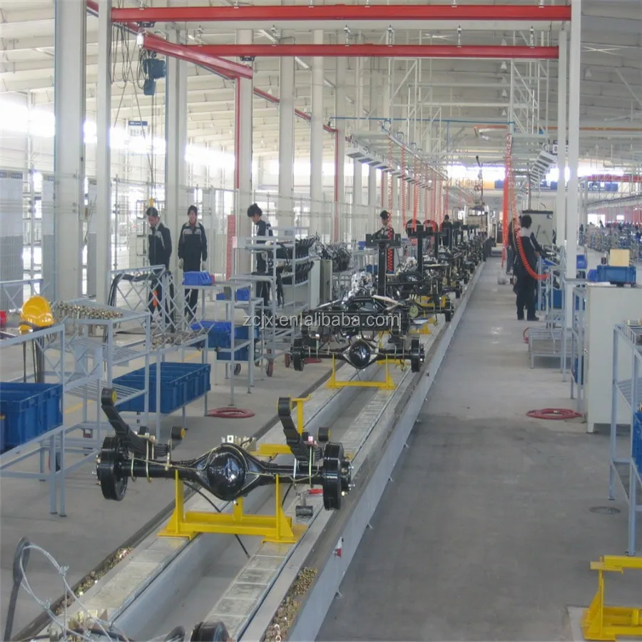 
High quality three wheel assembly Line 