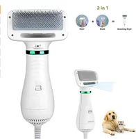 

Pet 2 in 1 Dog Grooming Dryer Pet Hair Comb Brush with 2 Gear Temperature for Dogs Cats Small Animals, Home Care Dryer