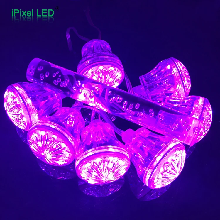60mm 18led Rgb Carnival Amusement Rides Lamp Fairgrounds Turbo Led