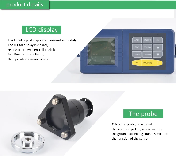 Best Underground Pipe Water Leak Detector Equipment Buy Underground