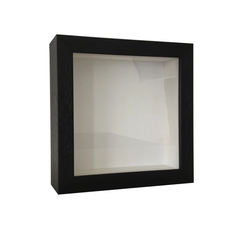 5x7 6x8 8x10 3d Deep Shadow Box Frame With Soft Linen Back - Buy 6 X 8 ...