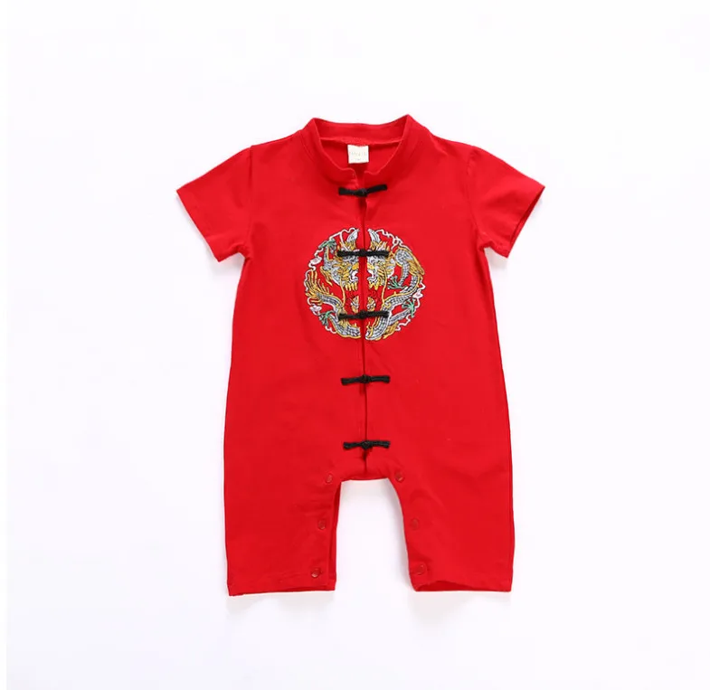 

Fashion Baby Newborn Boy Girls Chinese Asian Shirt Outfit