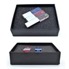 promotional gift acrylic material usb drive custom engraved logo with led light