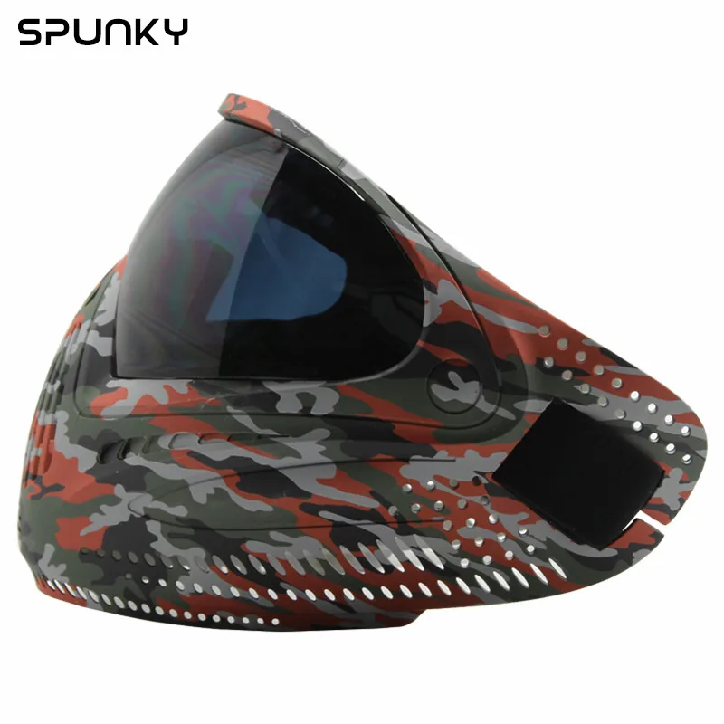 Full Head Cover Airsoft Mask Paintball Mask Goggle With Dye I4 Thermal Lens Buy Airsoft Mask