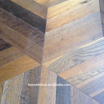 Alibaba Manufactured Unfinished White Oak Parquet Engineered Wood