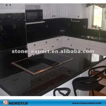 Galaxy Black Granite Kitchen Bench Top Buy Galaxy Black Granite